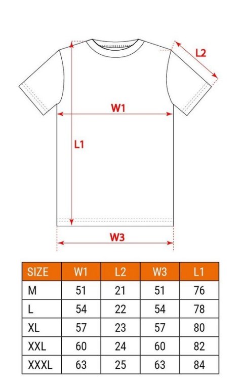 T-SHIRT Z NADRUKIEM MA SIĘ DA ROZMIAR L