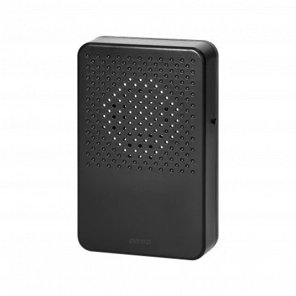 DZWONEK PRZEWODOWY ELEKTRONICZNY ORNO LARK MAXI AC CZARNY