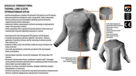 KOSZULKA TERMOAKTYWNA ROZMIAR L/XL