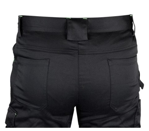 SPODNIE ROBOCZE MIX&MATCH CZARNE, ROZMIAR XXL