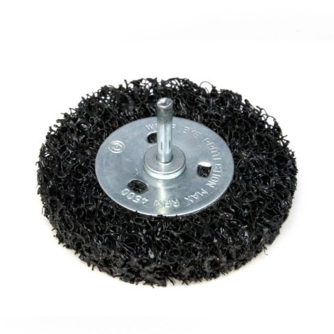 TARCZA SZLIFIERSKA WŁÓKNINOWA 100MM Z TRZPIENIEM